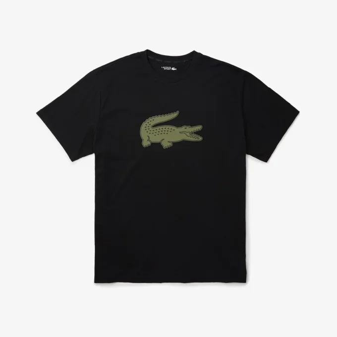 Camiseta de deporte de hombre Big Fit con logo transpirable