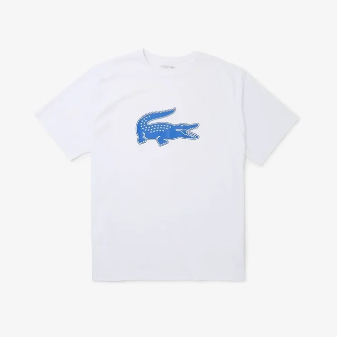 Camiseta de deporte de hombre Big Fit con logo transpirable