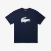 Camiseta de deporte de hombre Big Fit con logo transpirable