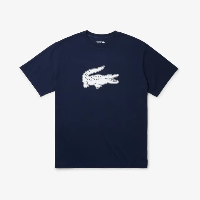 Camiseta de deporte de hombre Big Fit con logo transpirable