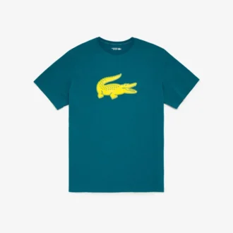 Camiseta de deporte de hombre Big Fit con logo transpirable