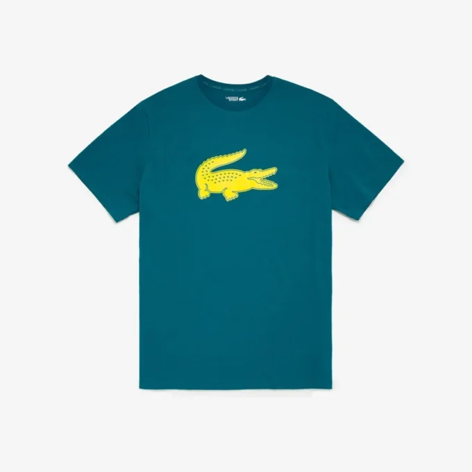 Camiseta de deporte de hombre Big Fit con logo transpirable