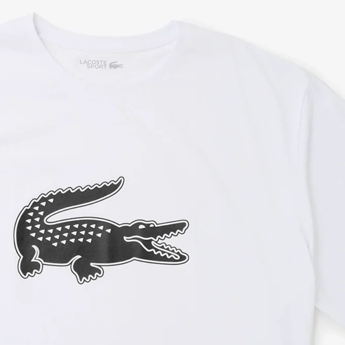 Camiseta de deporte de hombre Big Fit con logo transpirable