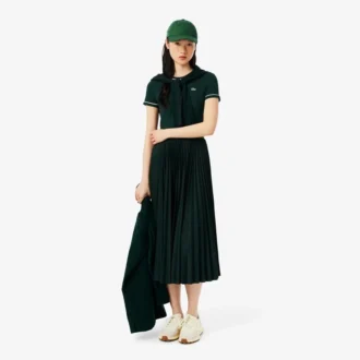 Camiseta de jersey con ribetes en contraste para mujer