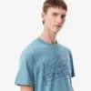 Camiseta de jersey de algodón estampada para hombre