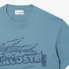 Camiseta de jersey de algodón estampada para hombre