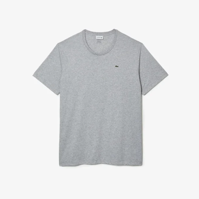 Camiseta de jersey de algodón Pima para hombre, corte alto