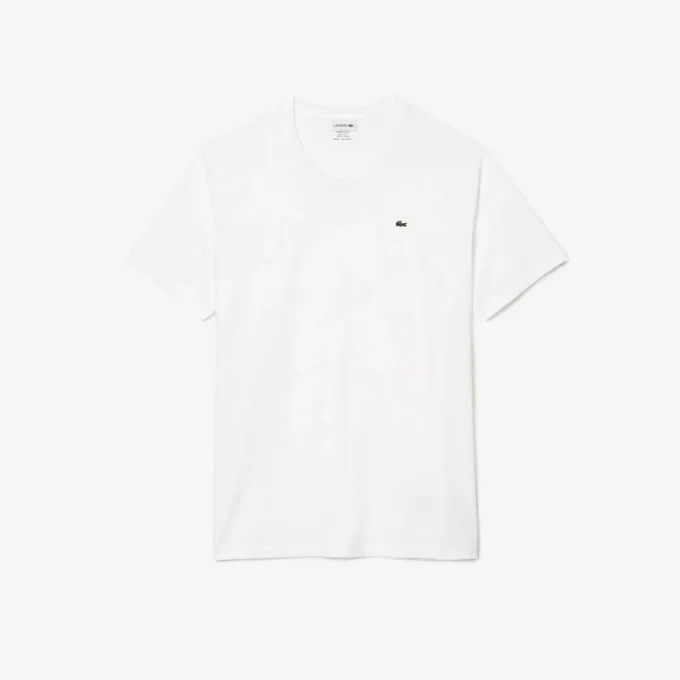 Camiseta de jersey de algodón Pima para hombre, corte alto
