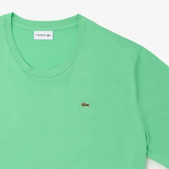 Camiseta de jersey de algodón Pima para hombre, corte alto
