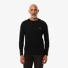 Camiseta de manga larga de algodón Pima para hombre
