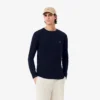 Camiseta de manga larga de algodón Pima para hombre