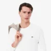 Camiseta de manga larga de algodón Pima para hombre