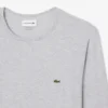 Camiseta de manga larga de algodón Pima para hombre