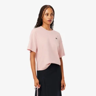 Camiseta de mujer de corte holgado con cocodrilo Landscape