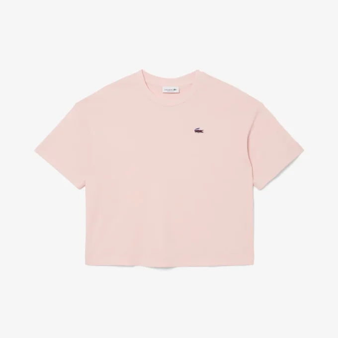 Camiseta de mujer de corte holgado con cocodrilo Landscape