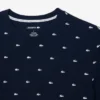 Camiseta de pijama con estampado de cocodrilo para hombre