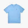 Camiseta de punto Pima de cuello en V de corte amplio para hombre