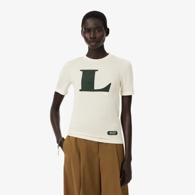 Camiseta de seda con estampado de la colección Runway