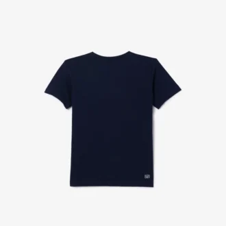 Camiseta de tenis técnica de algodón oversize para niño