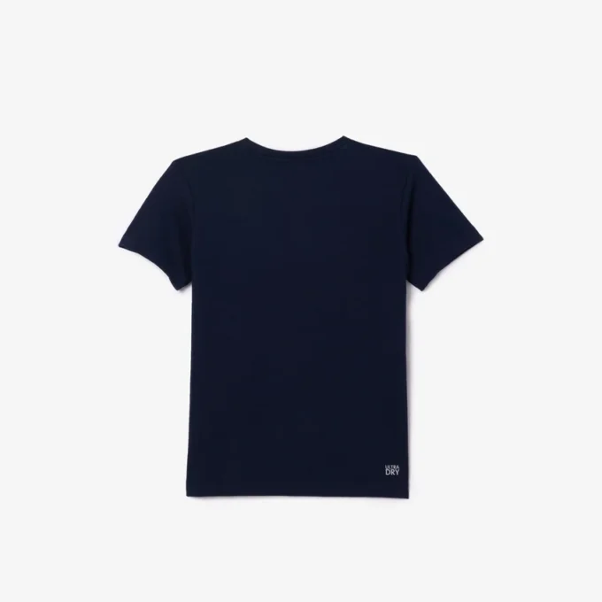 Camiseta de tenis técnica de algodón oversize para niño