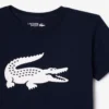 Camiseta de tenis técnica de algodón oversize para niño