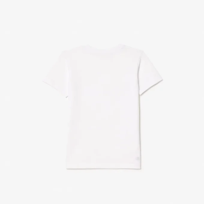 Camiseta de tenis técnica de algodón oversize para niño