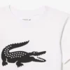 Camiseta de tenis técnica de algodón oversize para niño