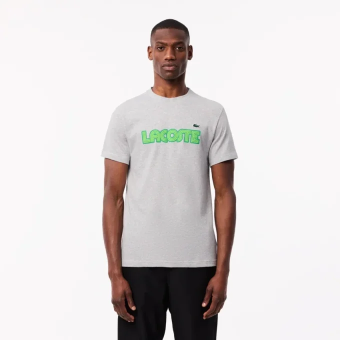 Camiseta deportiva de algodón Ultra Dry con logotipo para hombre