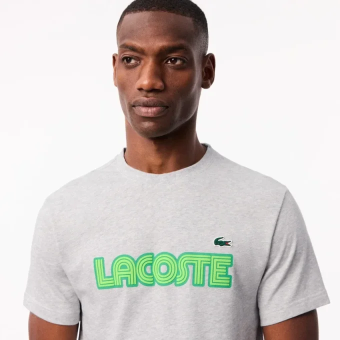 Camiseta deportiva de algodón Ultra Dry con logotipo para hombre