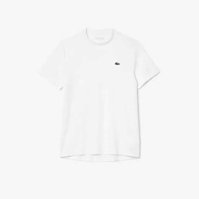 Camiseta deportiva de piqué transpirable y de corte ajustado para hombre