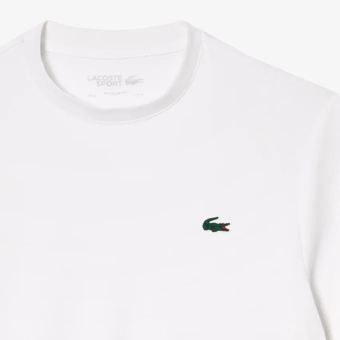 Camiseta deportiva de piqué transpirable y de corte ajustado para hombre