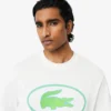 Camiseta gráfica de algodón grueso para hombre