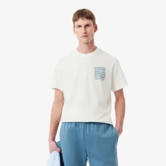 Camiseta gráfica de jersey de algodón para hombre