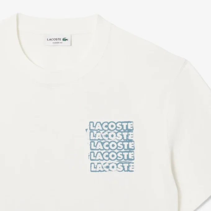 Camiseta gráfica de jersey de algodón para hombre