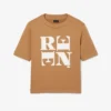 Camiseta gráfica de satén Runway