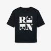 Camiseta gráfica de satén Runway