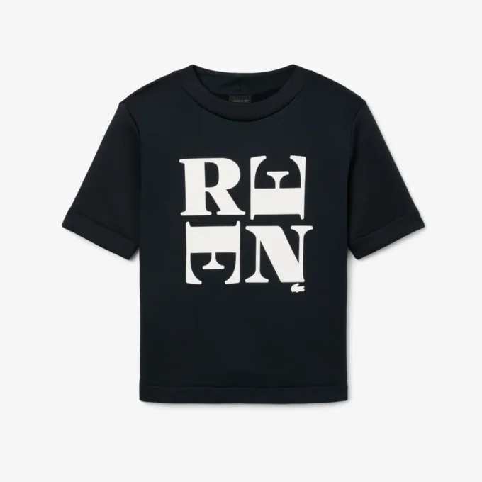 Camiseta gráfica de satén Runway