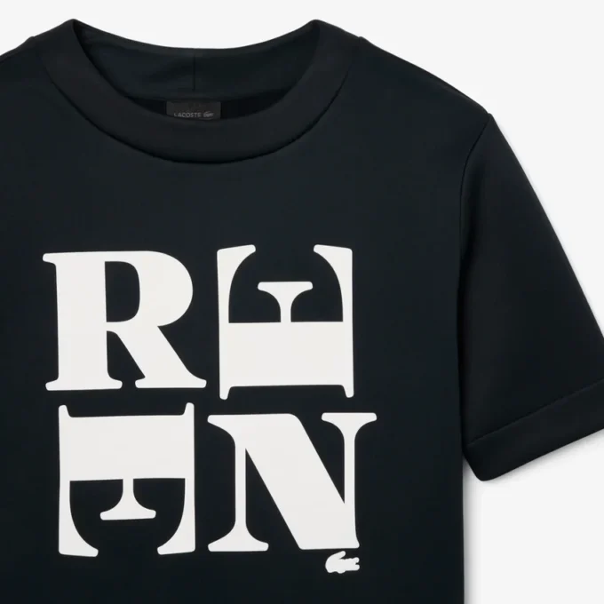 Camiseta gráfica de satén Runway