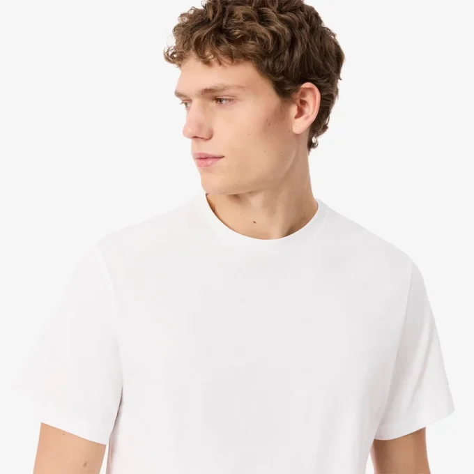Camiseta interior de algodón estampada para hombre