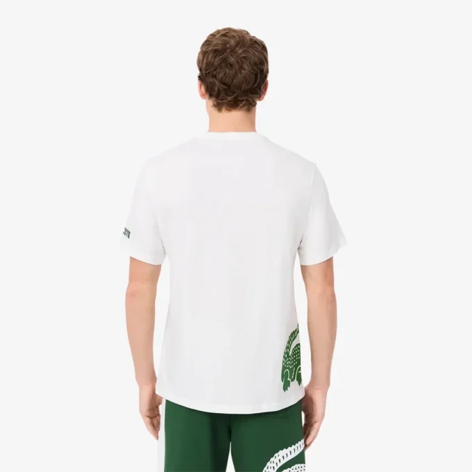 Camiseta interior de algodón estampada para hombre