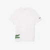 Camiseta interior de algodón estampada para hombre