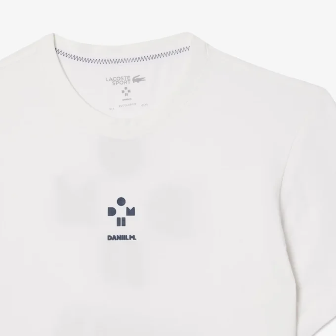 Camiseta Lacoste Tennis X Daniil Medvedev Ultra Dry para hombre