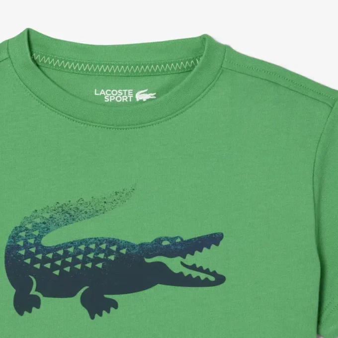 Camiseta Lacoste X Daniil Medvedev Ultra Dry para niño