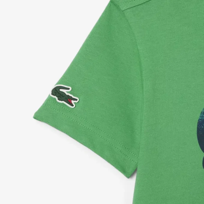 Camiseta Lacoste X Daniil Medvedev Ultra Dry para niño