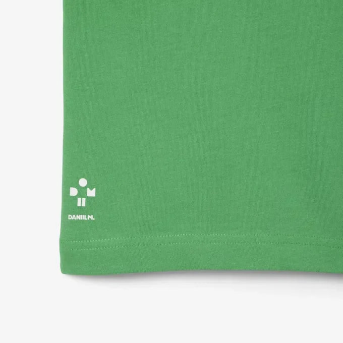 Camiseta Lacoste X Daniil Medvedev Ultra Dry para niño