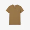 Camiseta ligera de cuello en V de algodón Pima para hombre