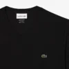 Camiseta ligera de cuello en V de algodón Pima para hombre