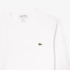 Camiseta ligera de cuello en V de algodón Pima para hombre