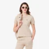 Camiseta Monogram de corte ajustado para mujer