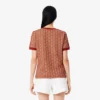 Camiseta Monogram de corte entallado para mujer